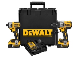 DeWalt DCK299P2 Cordless Impact Driver &amp; Hammer Drill Combo Kit