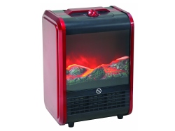 Comfort Zone CZFP1 Mini Electric Fireplace Heater