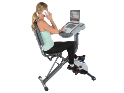 Exerpeutic WorkFit 1000 Combination Desk & Exercise Bike